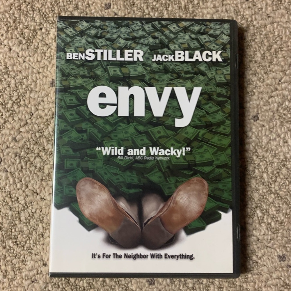 Envy movie dvd Jack black Ben stiller